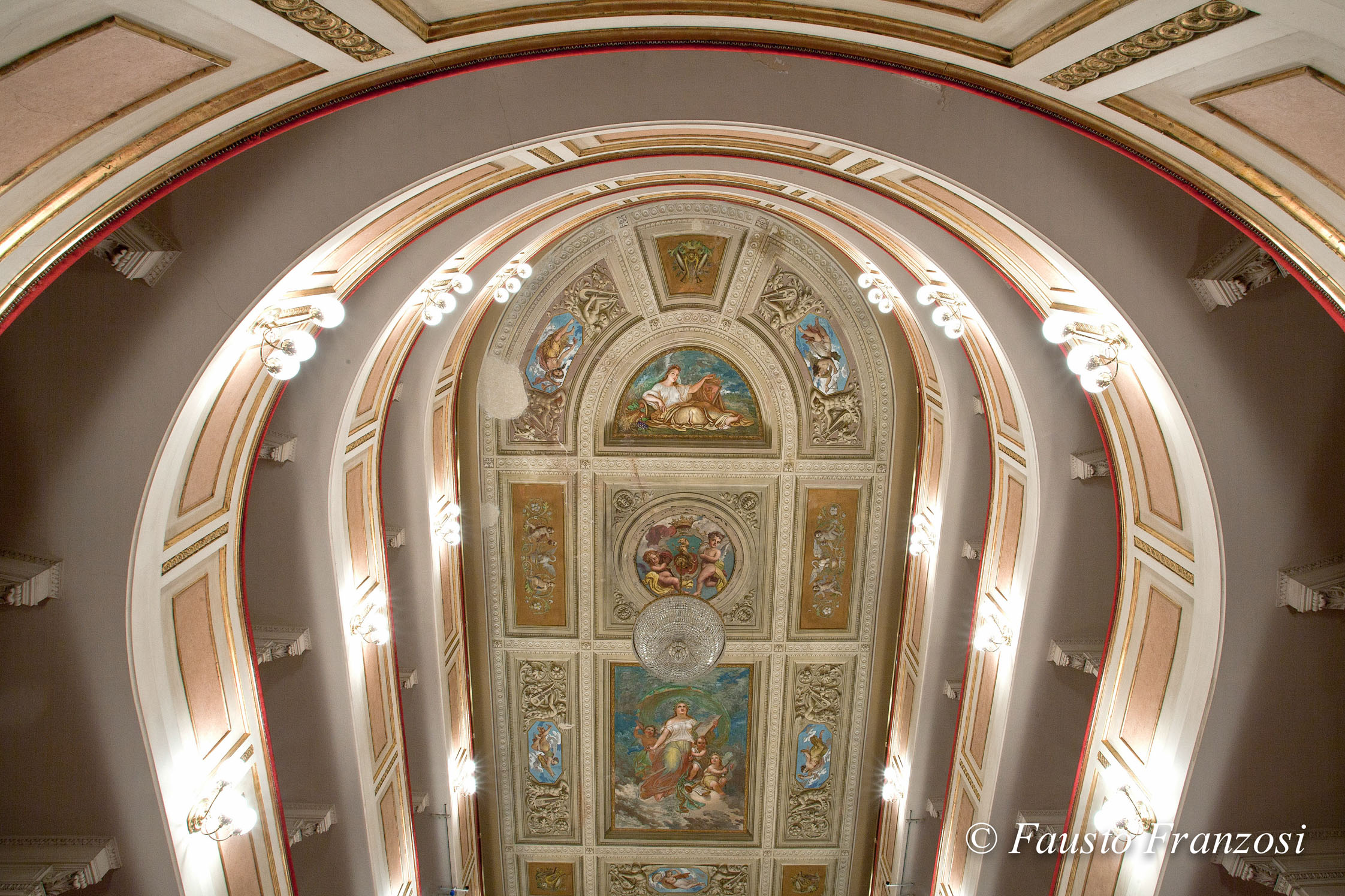 Affreschi del soffitto