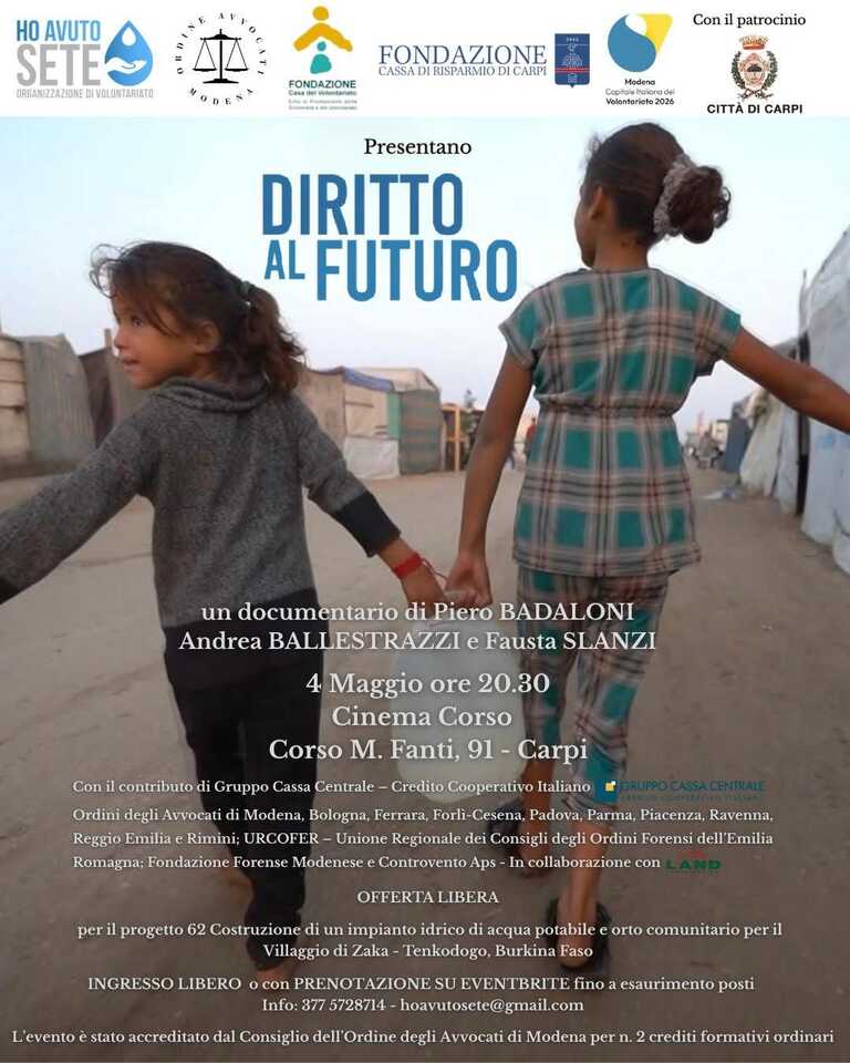 Diritto al Futuro<br/><em><small>Licenza di distribuzione: condivisione allo stesso modo - copyleft non compatibile</small></em>