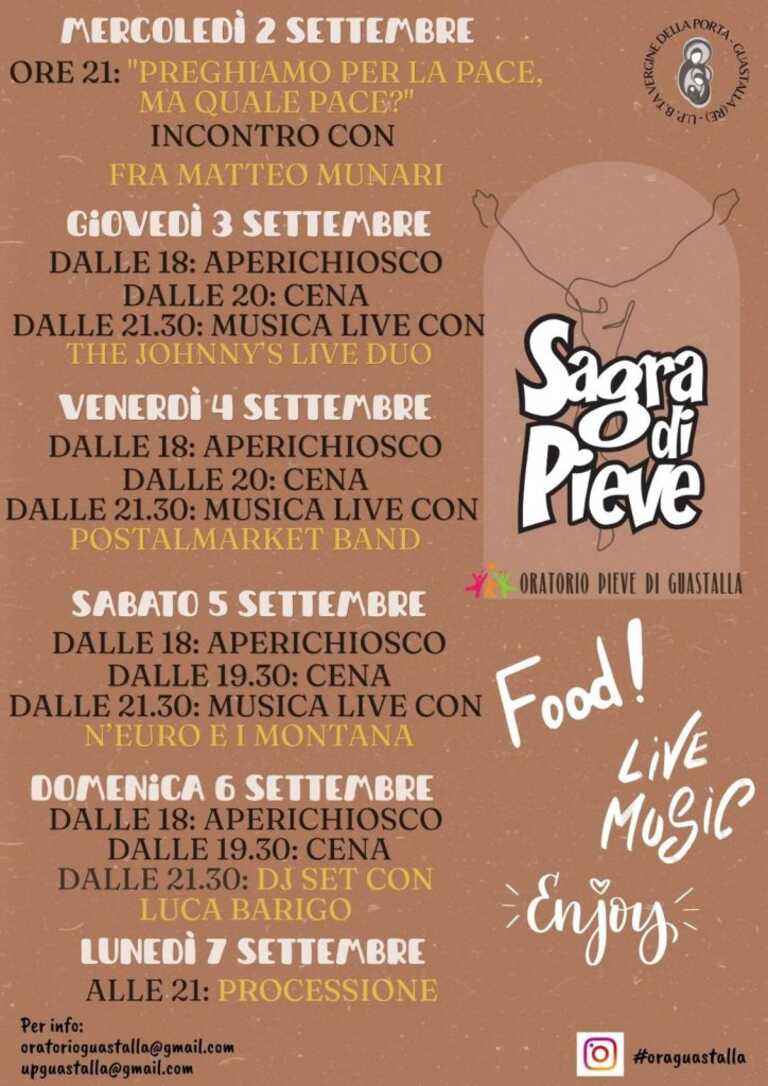 Locandina Sagra di Pieve Set 2026<br/><em><small>Licenza di distribuzione: Non opere derivate</small></em>