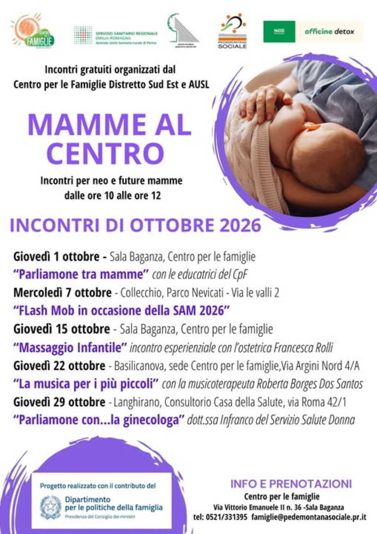 Mamme al Centro Ottobre 2026<br/><em><small>Licenza di distribuzione: Pubblico dominio</small></em>