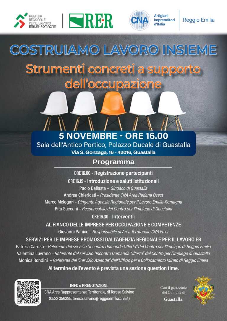 Locandina Incontro Lavoro CNA Nov 2026<br/><em><small>Licenza di distribuzione: Non opere derivate</small></em>