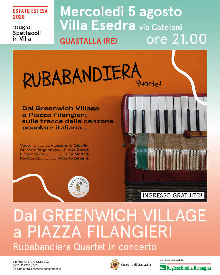 Locandina Rubabandiera Ago 2026<br/><em><small>Licenza di distribuzione: Non opere derivate</small></em>