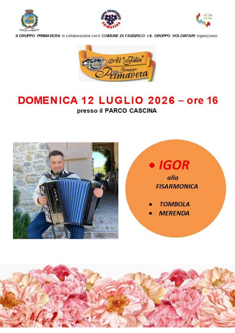filòs 12 luglio 2026<br/><em><small>Licenza di distribuzione: Effetto virale</small></em>