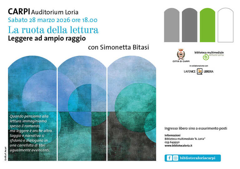 La ruota della lettura 2026<br/><em><small>Licenza di distribuzione: Solo uso non commerciale</small></em>