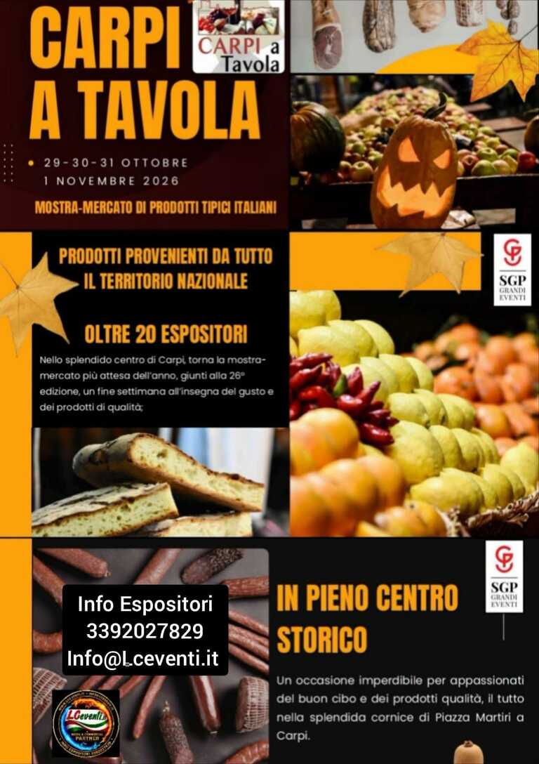Carpi a tavola<br/><em><small>Licenza di distribuzione: condivisione allo stesso modo - copyleft non compatibile</small></em>