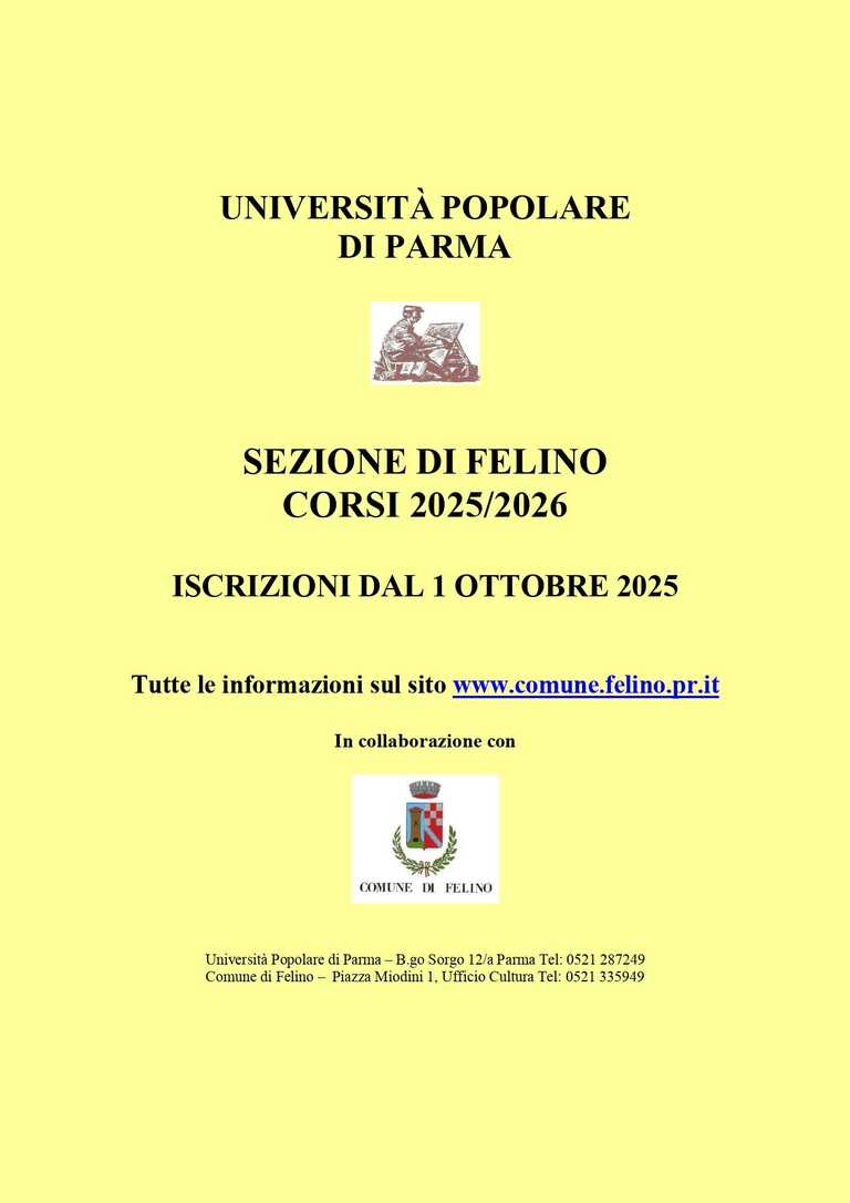 Locandina Università popolare 2025-26<br/><em><small>Licenza di distribuzione: Solo uso non commerciale</small></em>