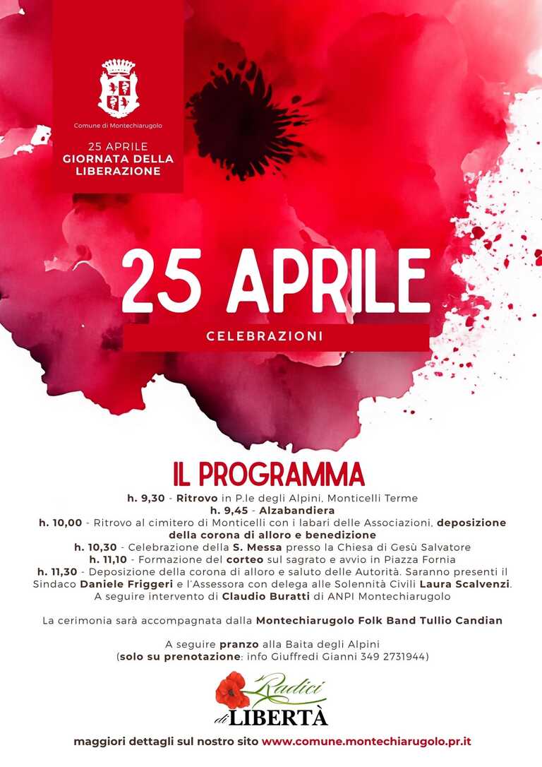 Locandina 25 aprile<br/><em><small>Licenza di distribuzione: condivisione allo stesso modo - copyleft non compatibile</small></em>