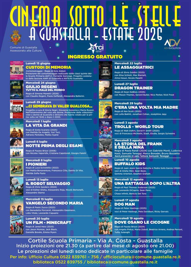 locandina generale cinema <br/><em><small>Licenza di distribuzione: Non opere derivate</small></em>