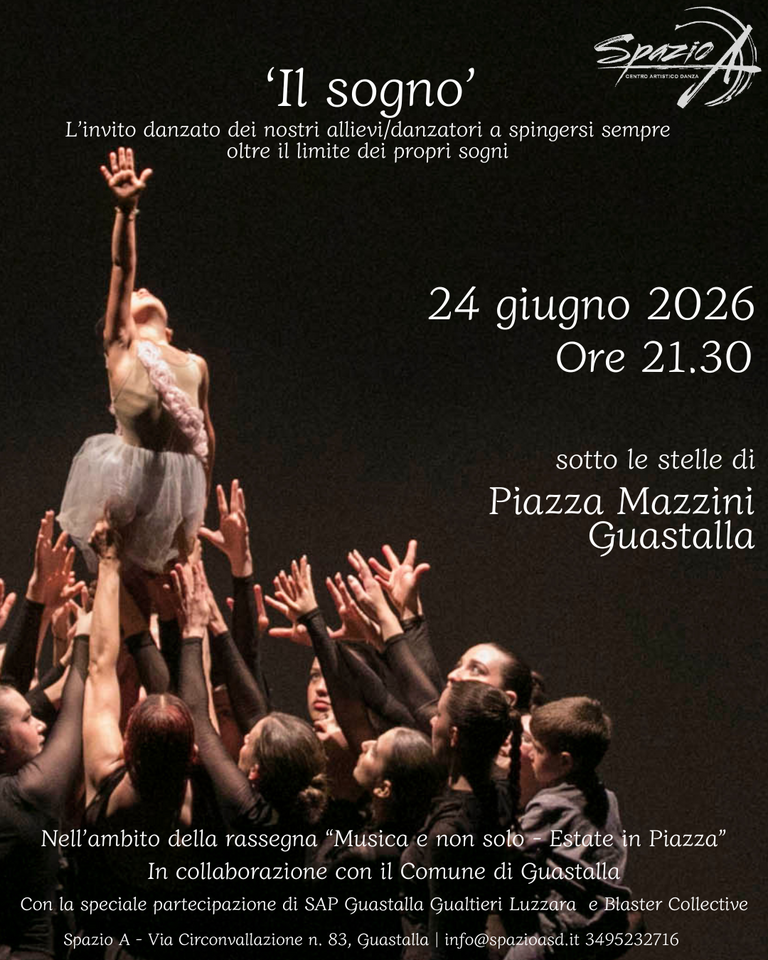 Locandina Il sogno Spazio A<br/><em><small>Licenza di distribuzione: Non opere derivate</small></em>