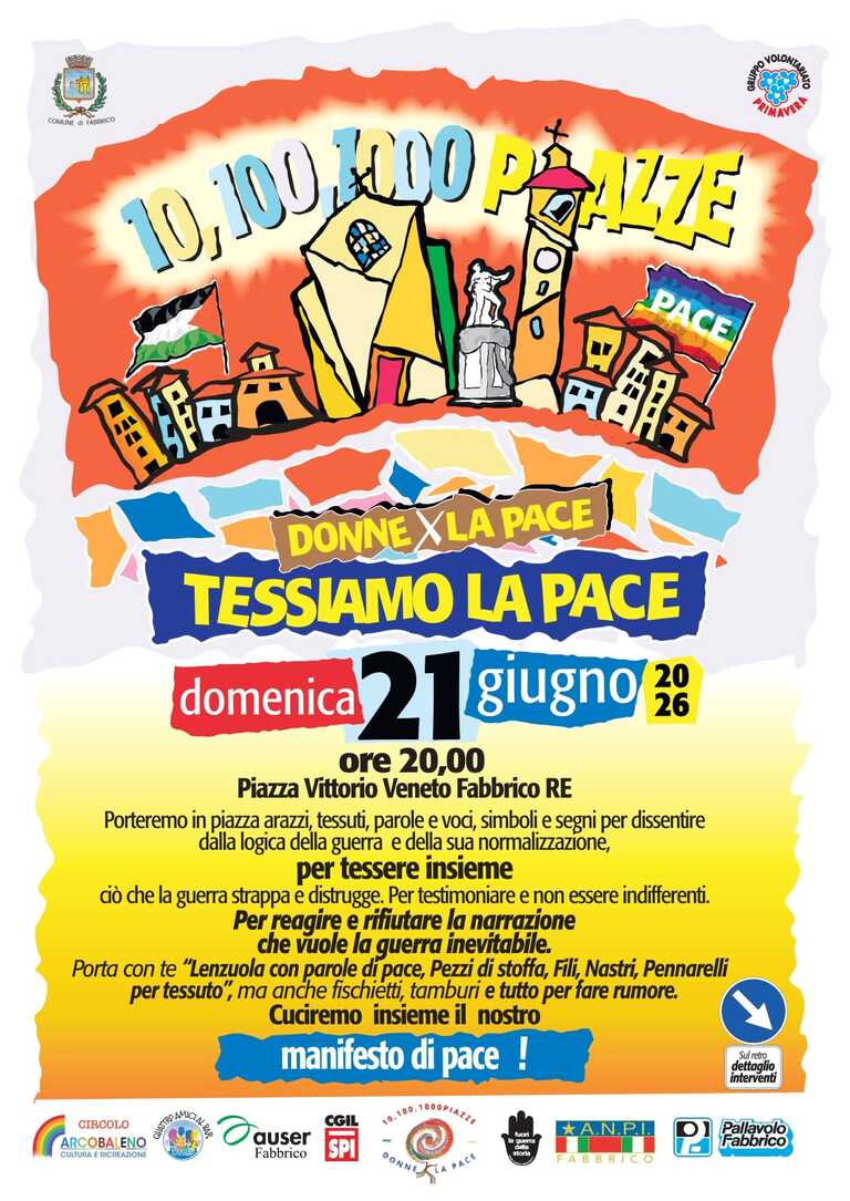 Tessiamo la pace<br/><em><small>Licenza di distribuzione: Effetto virale</small></em>