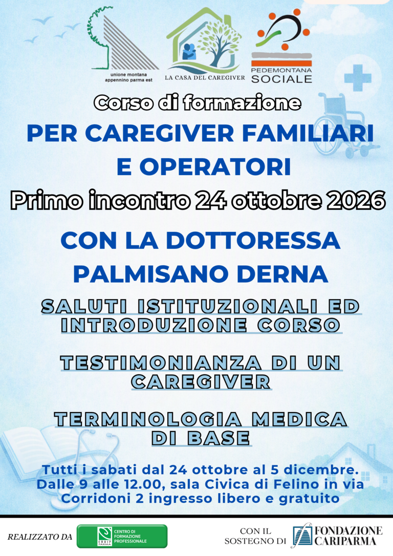 Caregiver 24 ottobre 2026<br/><em><small>Licenza di distribuzione: Solo uso non commerciale</small></em>