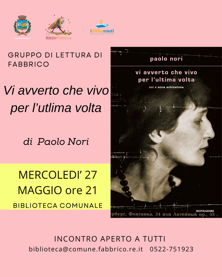 Vi avverto che vivo per l'ultima volta<br/><em><small>Licenza di distribuzione: Effetto virale</small></em>