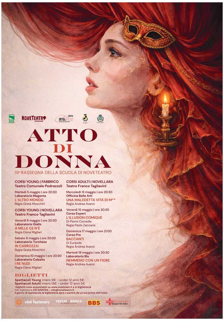 Atto di donna - Manifesto rassegna<br/><em><small>Licenza di distribuzione: Effetto virale</small></em>