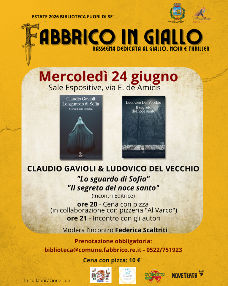 fabbrico in giallo 24/06/2026<br/><em><small>Licenza di distribuzione: Effetto virale</small></em>