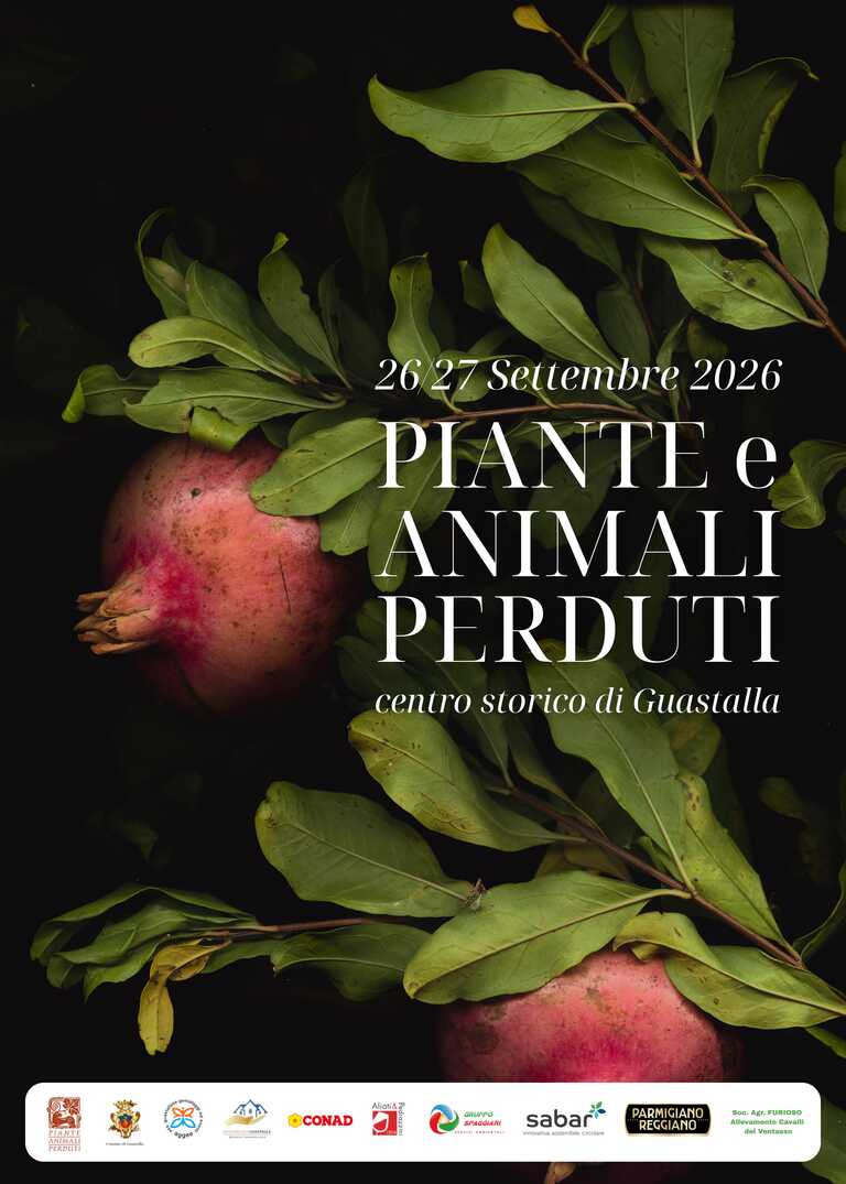 Locandina Piante e Animali Perduti 2026<br/><em><small>Licenza di distribuzione: Non opere derivate</small></em>
