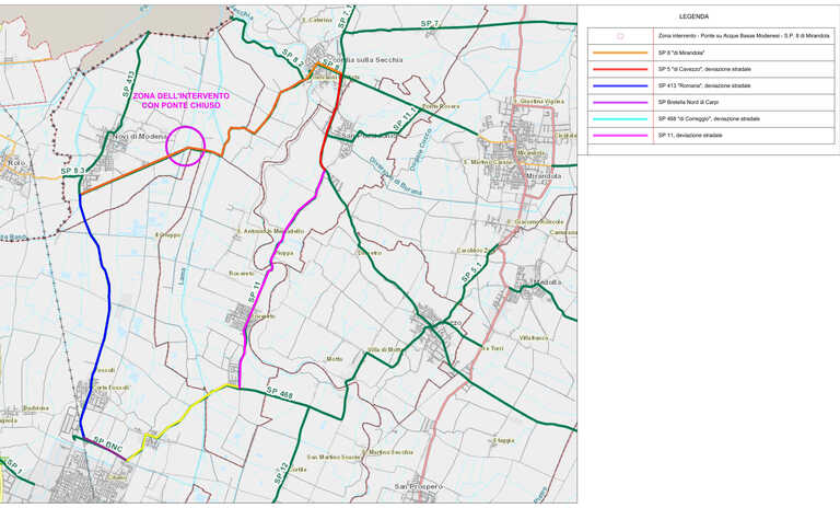 itinerari alternativi ponte sp8