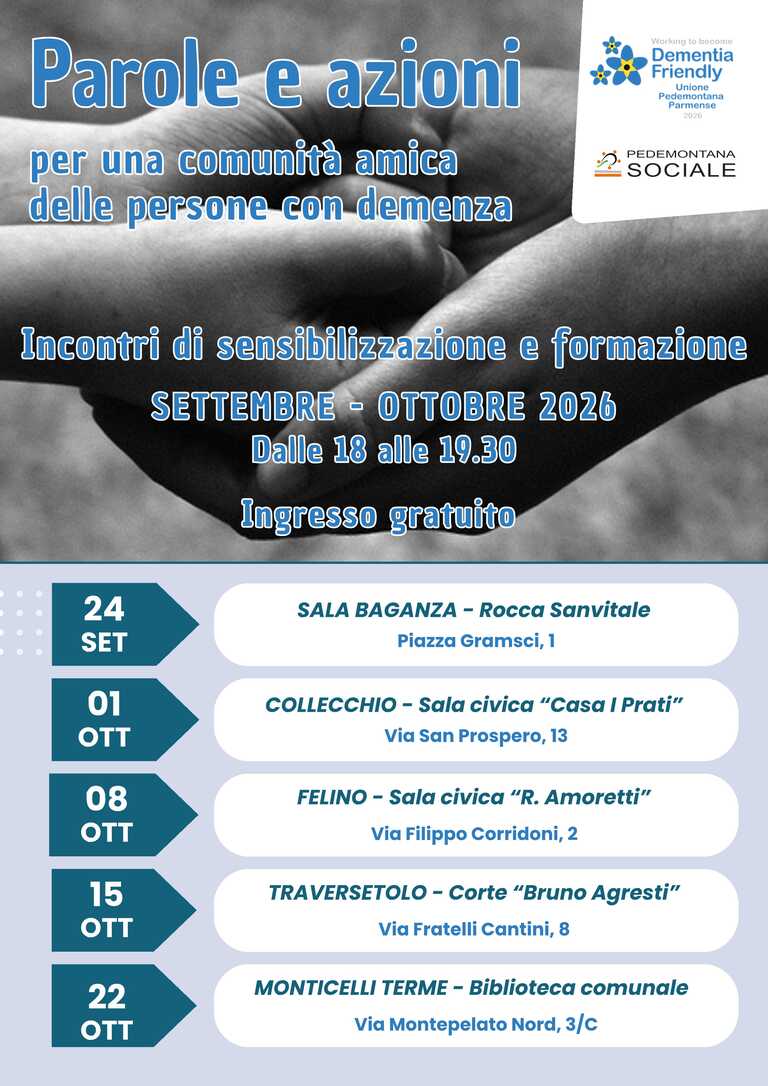 Parole e azioni 2026<br/><em><small>Licenza di distribuzione: Pubblico dominio</small></em>