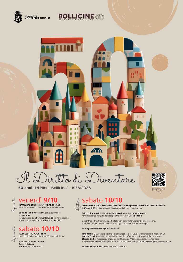 Locandina_50 anni del Nido Bollicine<br/><em><small>Licenza di distribuzione: condivisione allo stesso modo - copyleft non compatibile</small></em>
