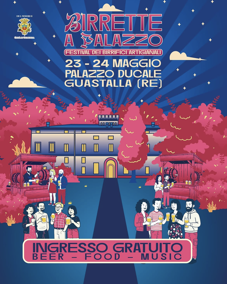 Locandina Birrette a Palazzo<br/><em><small>Licenza di distribuzione: Non opere derivate</small></em>