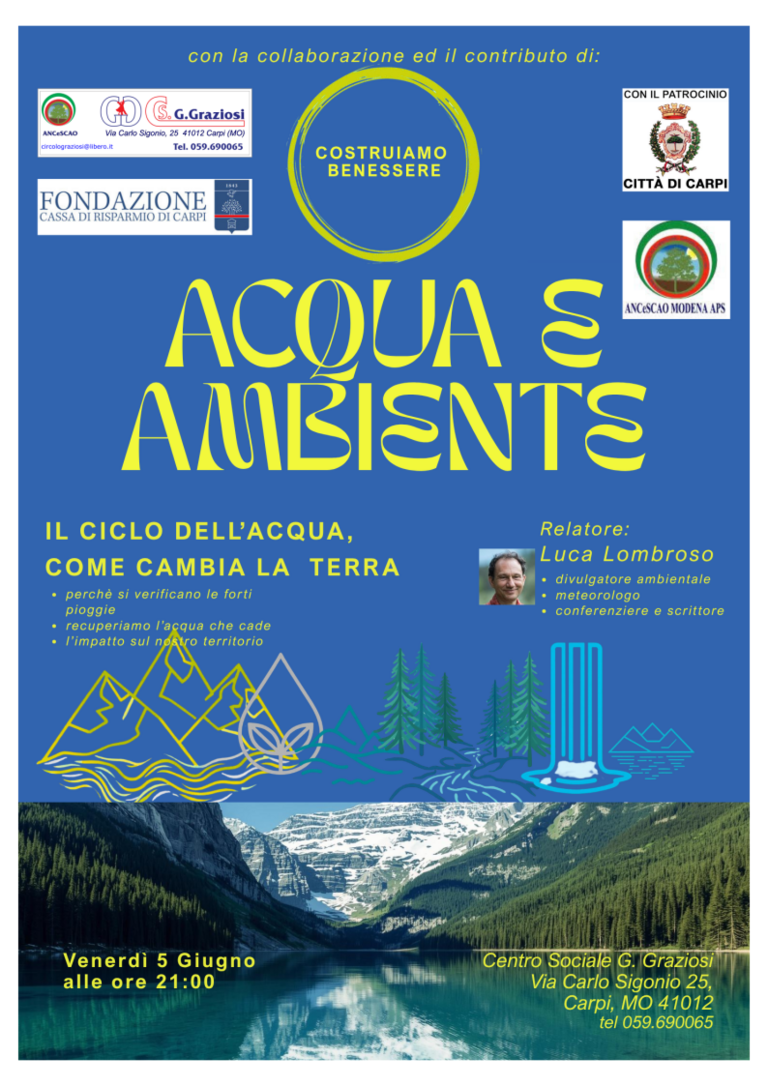 acqua e ambiente<br/><em><small>Licenza di distribuzione: condivisione allo stesso modo - copyleft non compatibile</small></em>
