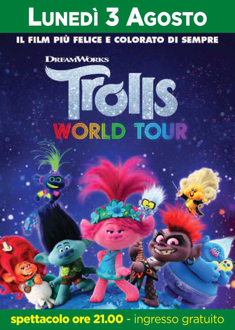 Trolls World tour <br/><em><small>Licenza di distribuzione: Non opere derivate</small></em>