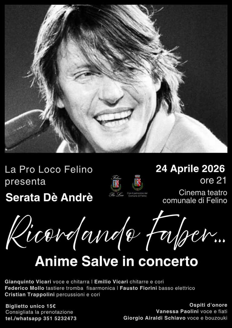 Ricordando Faber<br/><em><small>Licenza di distribuzione: Solo uso non commerciale</small></em>