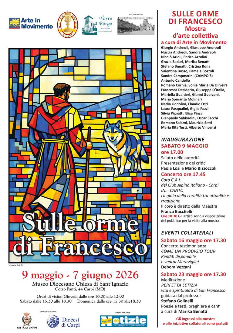 Locandina - Sulle orme di Francesco<br/><em><small>Licenza di distribuzione: Solo uso non commerciale</small></em>