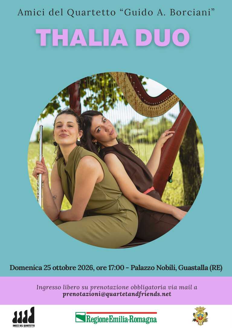 Locandina Concerto Thalia Duo Ott 2026<br/><em><small>Licenza di distribuzione: Non opere derivate</small></em>