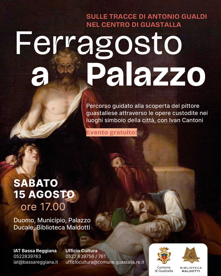 Locandina Ferragosto a Palazzo Ago 2026<br/><em><small>Licenza di distribuzione: Non opere derivate</small></em>