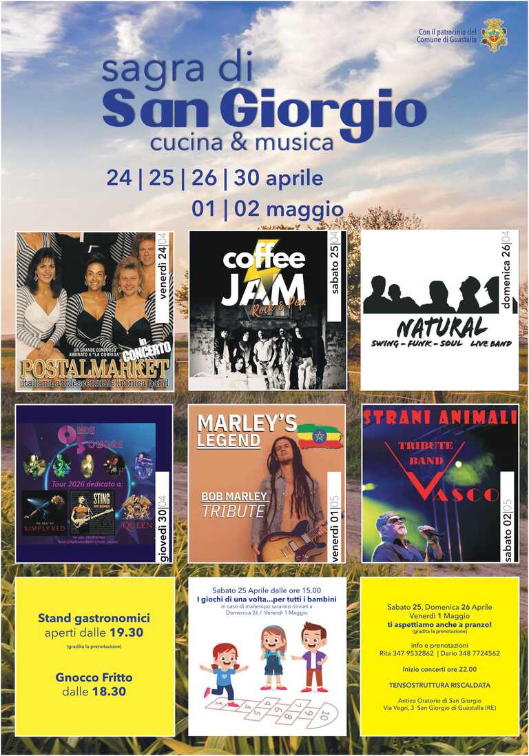 Sagra di San Giorgio 2026<br/><em><small>Licenza di distribuzione: Non opere derivate</small></em>