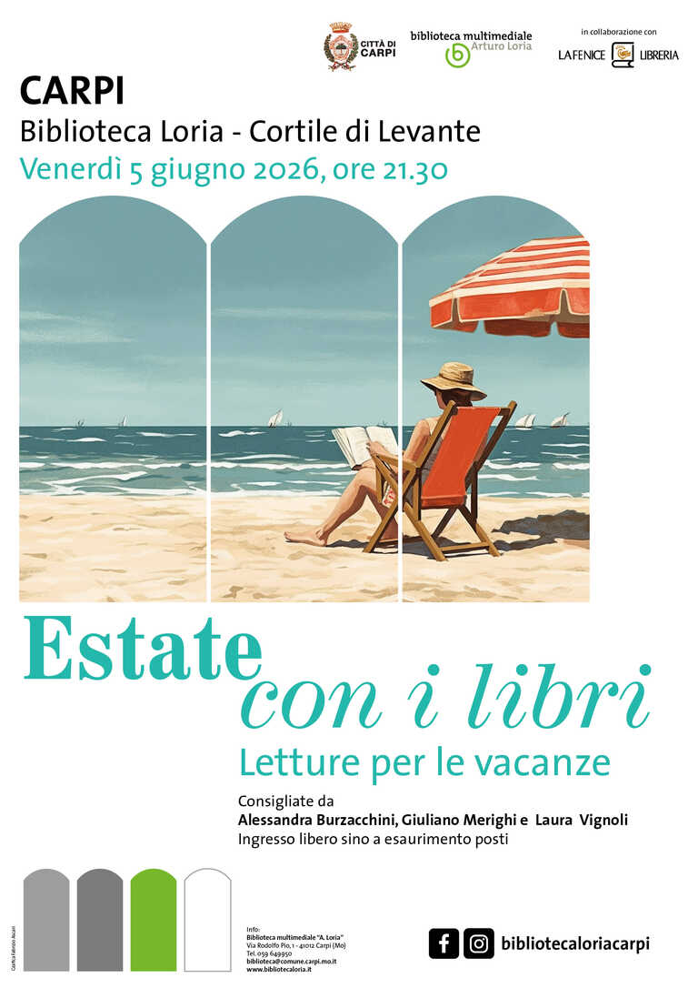 Estate con i libri<br/><em><small>Licenza di distribuzione: condivisione allo stesso modo - copyleft non compatibile</small></em>