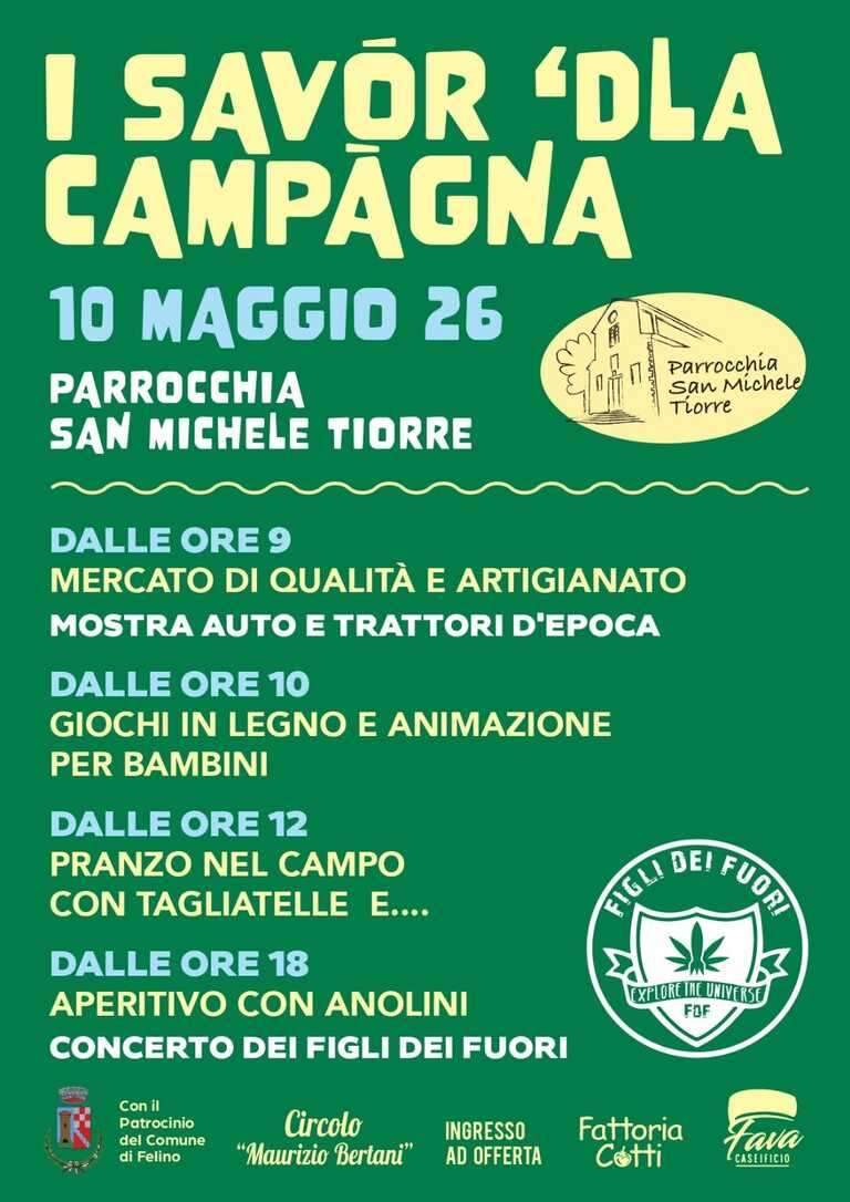 Locandina I savòr d'la campagna 2026<br/><em><small>Licenza di distribuzione: Solo uso non commerciale</small></em>