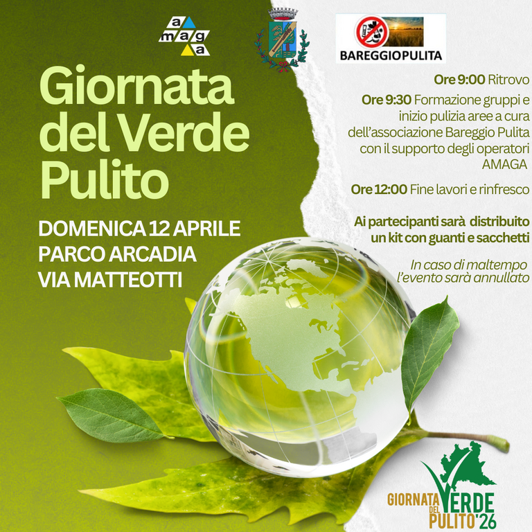 Locandina Giornata del Verde Pulito 2026<br/><em><small>Licenza di distribuzione: condivisione allo stesso modo - copyleft non compatibile</small></em>