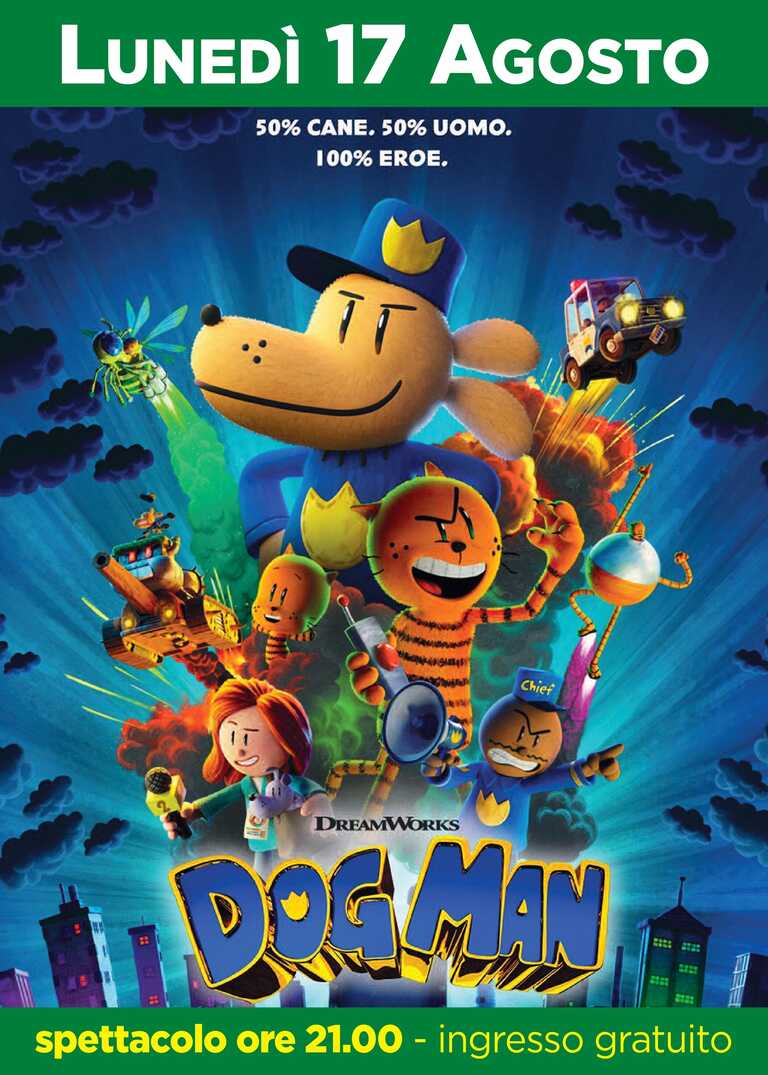 Dog man<br/><em><small>Licenza di distribuzione: Non opere derivate</small></em>