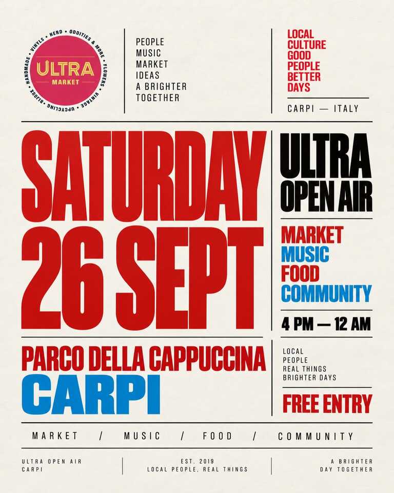 Ultra Open Air<br/><em><small>Licenza di distribuzione: condivisione allo stesso modo - copyleft non compatibile</small></em>