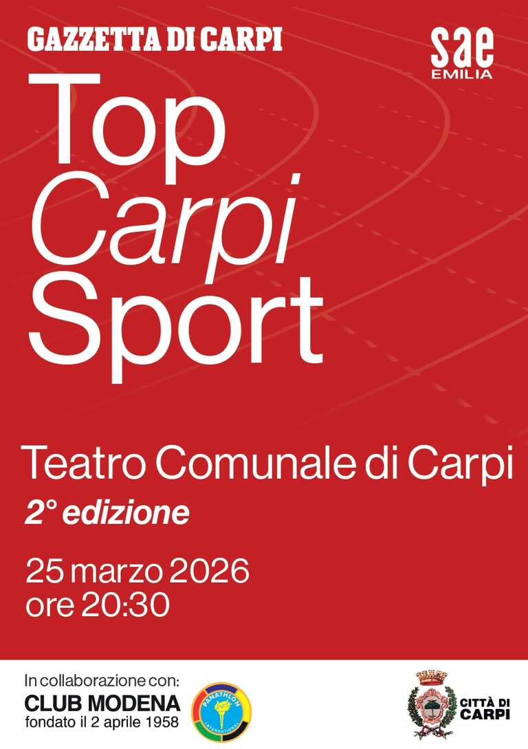 Top Carpi Sport - Locandina<br/><em><small>Licenza di distribuzione: Solo uso non commerciale</small></em>