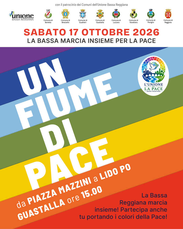 Locandina Marcia per la Pace Ott 2026<br/><em><small>Licenza di distribuzione: Non opere derivate</small></em>