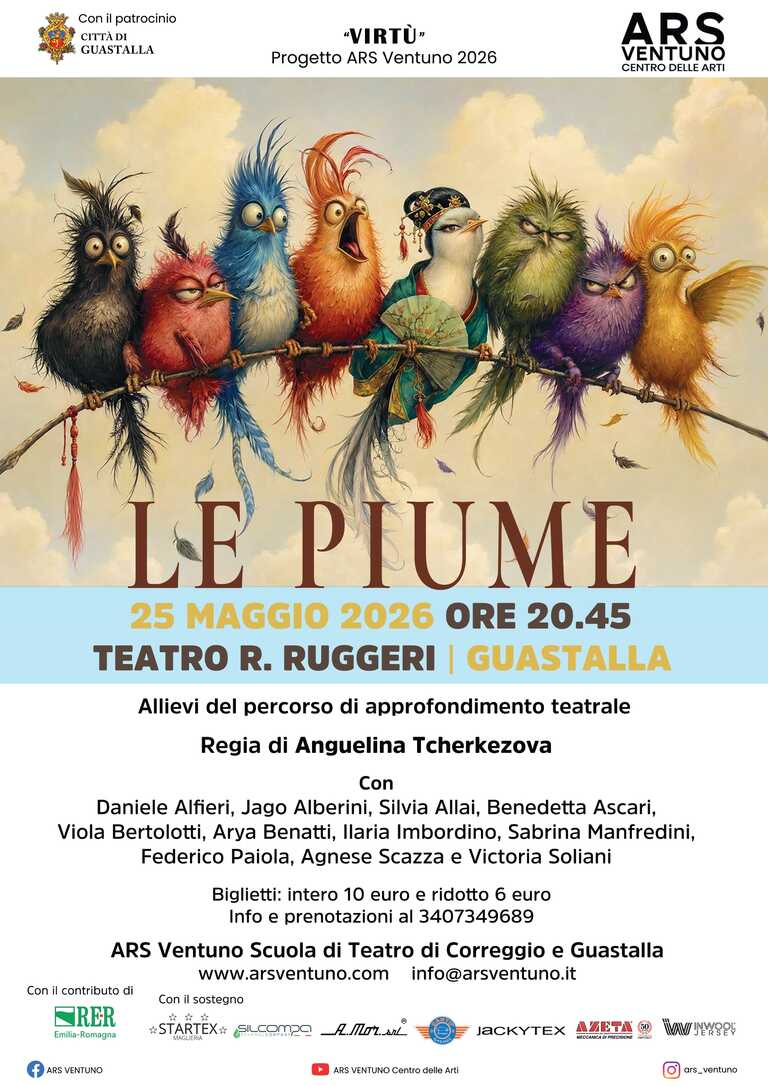 Locandina Le piume<br/><em><small>Licenza di distribuzione: Non opere derivate</small></em>