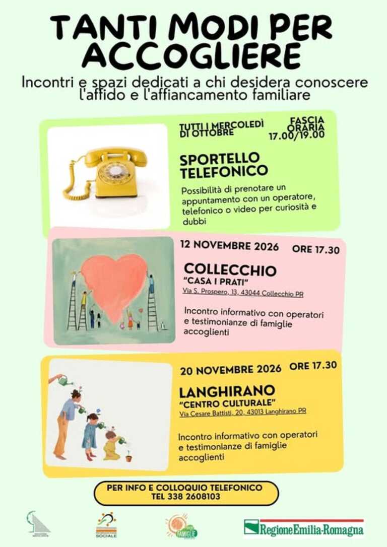 Affido e affiancamento familiare<br/><em><small>Licenza di distribuzione: Pubblico dominio</small></em>