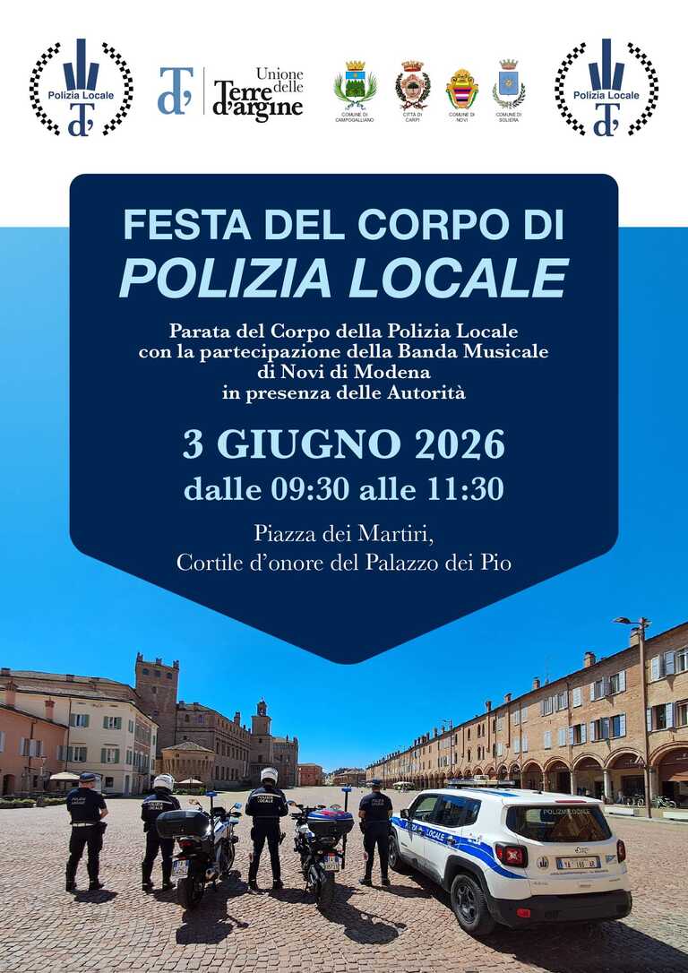 Parata Polizia Locale<br/><em><small>Licenza di distribuzione: Solo uso non commerciale</small></em>