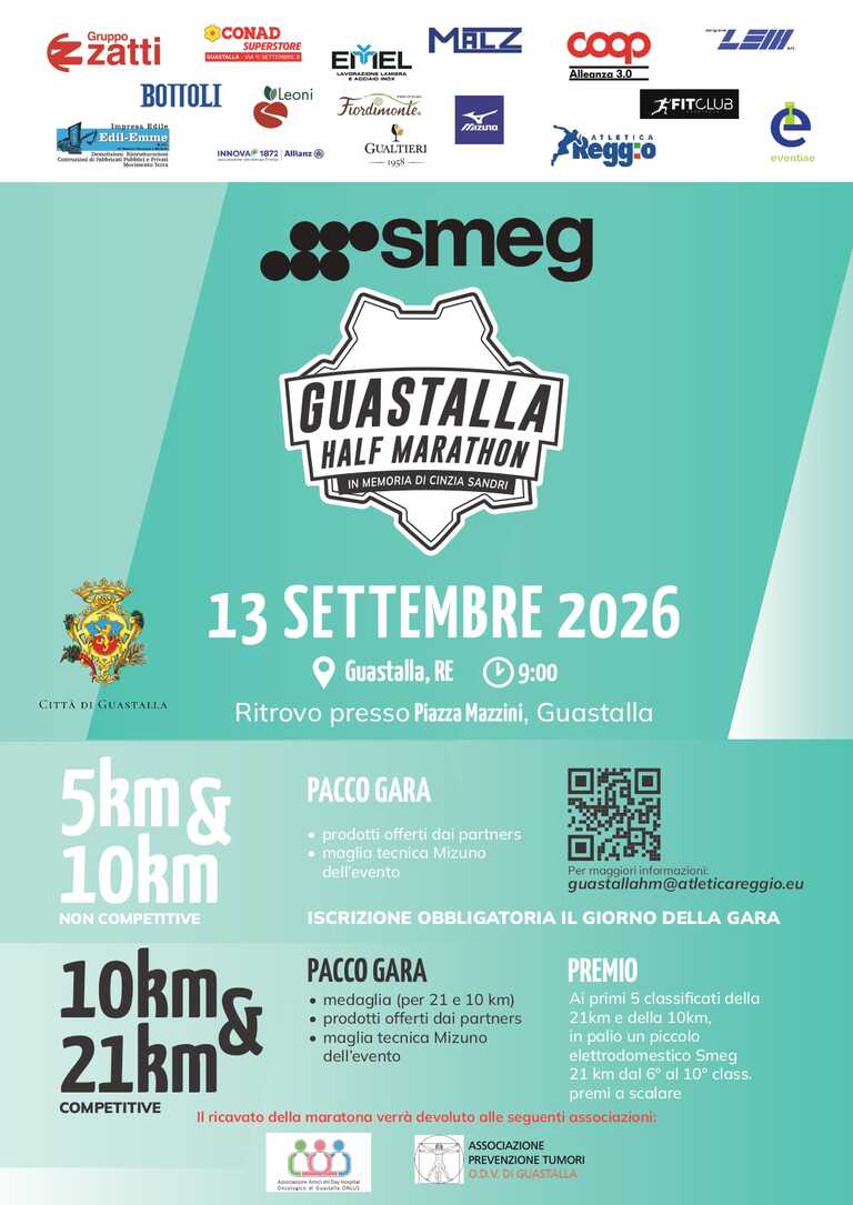 Locandina Half Marathon 2026<br/><em><small>Licenza di distribuzione: Non opere derivate</small></em>
