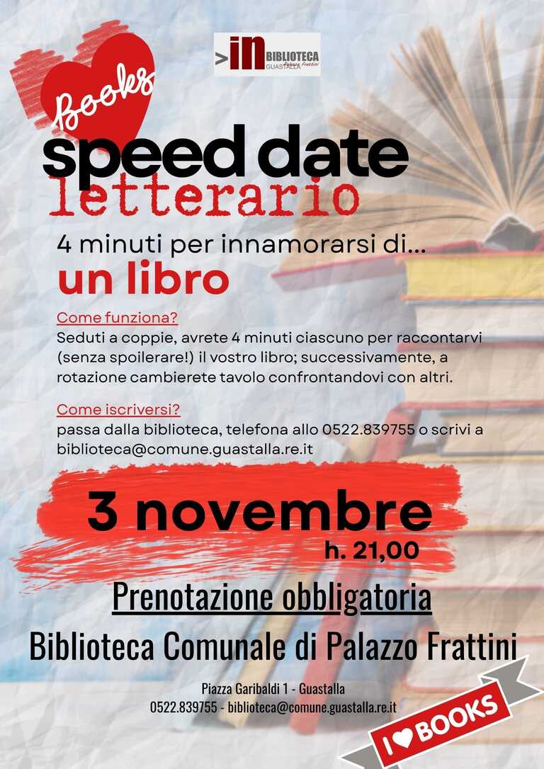 speed date<br/><em><small>Licenza di distribuzione: Non opere derivate</small></em>