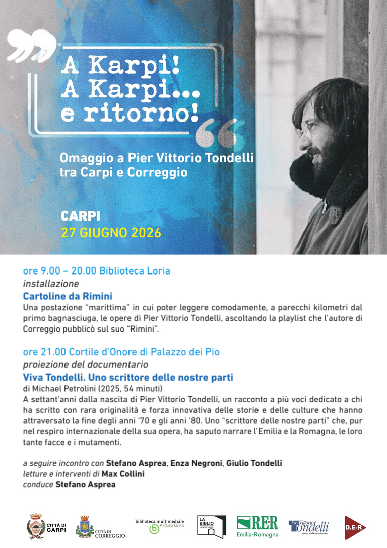 Tondelli<br/><em><small>Licenza di distribuzione: condivisione allo stesso modo - copyleft non compatibile</small></em>