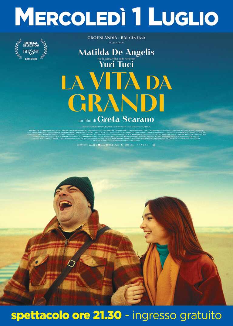 LA VITA DA GRANDI <br/><em><small>Licenza di distribuzione: Non opere derivate</small></em>