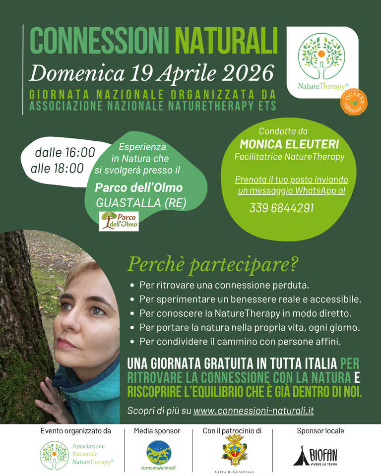 Locandina Nature Therapy<br/><em><small>Licenza di distribuzione: Non opere derivate</small></em>