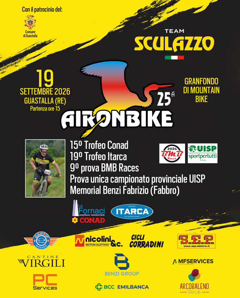 Locandina Aironbike Set 2026<br/><em><small>Licenza di distribuzione: Non opere derivate</small></em>