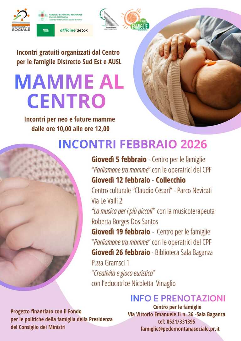 Mamme al Centro febbraio