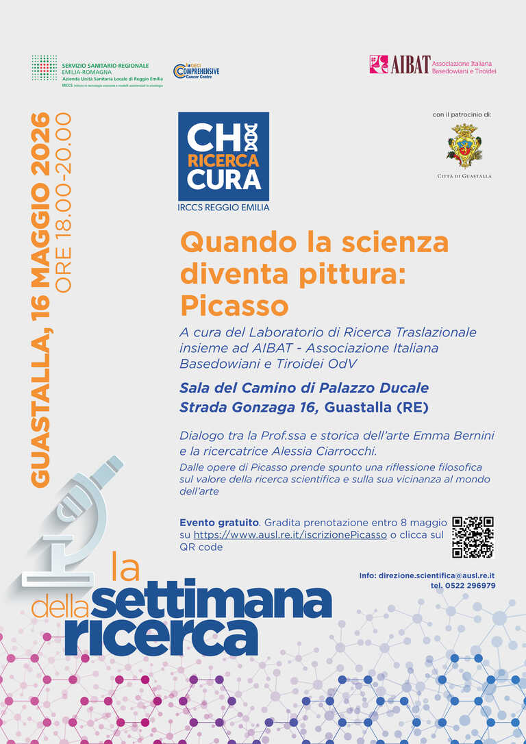 Locandina Arte e scienza Picasso Mag 2026<br/><em><small>Licenza di distribuzione: Non opere derivate</small></em>