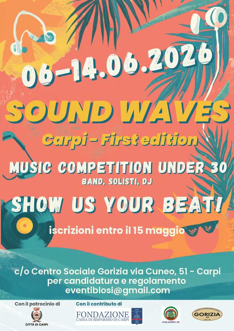 Sound Waves <br/><em><small>Licenza di distribuzione: condivisione allo stesso modo - copyleft non compatibile</small></em>