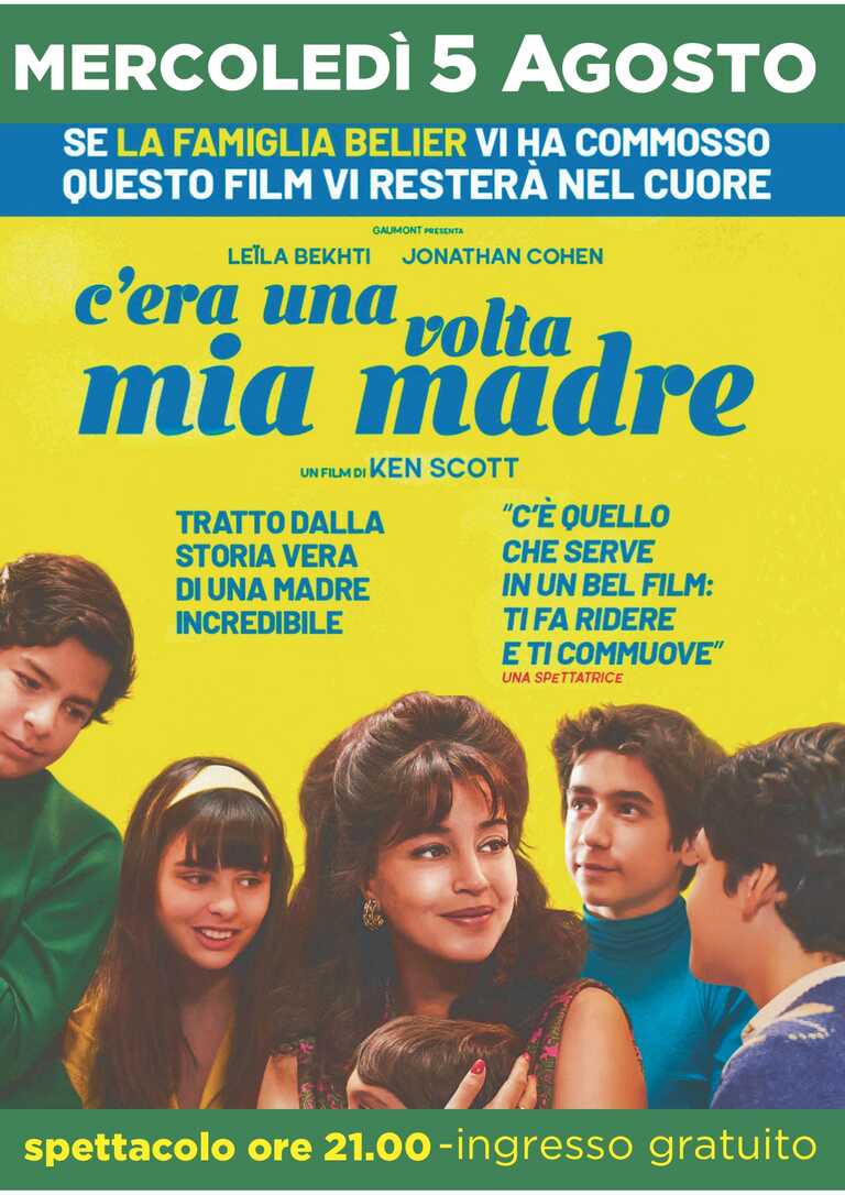 Locandina Film C'era una volta mia madre Ago 2026<br/><em><small>Licenza di distribuzione: Non opere derivate</small></em>